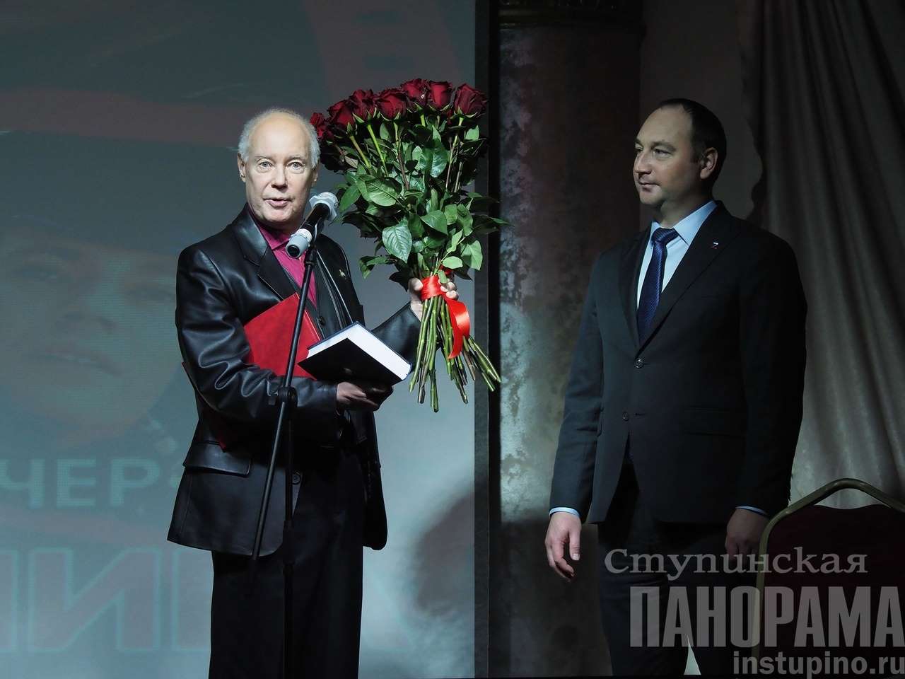 Заслуженный артист России Владимир Конкин провёл творческий вечер в Ступине